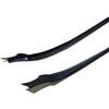 SPUFKGE Auto Vetro Guarnizione 1 O 2 Pezzi Anteriore Esterno Parabrezza Laterale In Gomma Per Ford Per Fiesta 2009-2014 Be8Z5403136A Protezione Guarnizione Esterna In Laminato(Left side)
