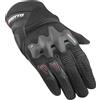 Bogotto Xatran Guanti da moto traforati, nero, XL