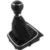 babominimer Set Leva per Auto per golf 6 per jetta 2014 Set Leva per Auto(5 Speed) | Materiale plastica atossica, finitura opaca nera, resistenza usura, adatto per golf MK5 MK6, kit completo