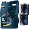 Diederichs Olio motore MANNOL TS-1 SHPD 15W-40 2 X MANNOL Motor Flush ADDITIV