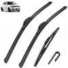 Autoyang 3 spazzole tergicristallo anteriori posteriori per Suzuki Ignis MK2 MF 2016-2024 21+18+12
