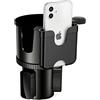 HoneTeek Portabicchieri per auto, regolabile, con supporto per telefono, portabicchieri per auto con base espandibile, portabicchieri extra per Yeti, Hydro Flasks Bottle