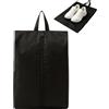CAVIXO Portascarpe in Oxford impermeabile, borsa organizer con cerniera antipolvere per sneakers | Nero, accessori per palestra e viaggio