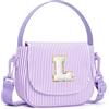 YOOLIFE Borsa a tracolla da ragazza, borsa a tracolla per bambini, Lilla, L | Regali per bambine da 3 4 5 6 7 8 9 10 anni, regalo di compleanno personalizzato per bambini, adolescenti, sorelle, nipote