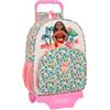 safta VAIANA - Zaino scolastico grande con carrello, ideale per bambini e ragazzi, comodo e versatile, qualità e resistenza, 33 x 15 x 42 cm