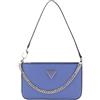 GUESS Noelle Mini Top Zip Shoulder Bag Stormy Blue