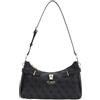 GUESS borsa a tracolla Yesba Shoulder Bag Coal Logo grigio scuro