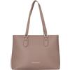 Valentino borsa a tracolla Brixton Shopping Bag Taupe grigio talpa