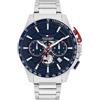 Tommy Hilfiger Orologio cronografo da uomo Tommy Hilfiger Bank con bracciale in silicone o in acciaio inossidabile