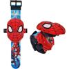 FILDANCO - Orologio proiettore supereroi per bambini, orologio digitale con 24 immagini anime, regalo per compleanno, Halloween, Natale, anniversari