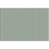 SKTQYQO Telo Ricambio Tenda Da Sole Verde Bianco 600x350 Cm | Poliestere Con Rivestimento Pu, Resistente Alle Intemperie, Include Valance, Facile Da Pulire