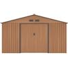 Parama Casetta da giardino in acciaio zincato rovere 3,41x3,86x2,01 m - 114,5kg - 12,3 metri quadri
