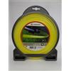 Trimmer Line Filo da taglio per alle Motor Sense Nylon Rotondo Giallo 2,0 mm x 126 m