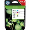 HP HP 953XL cartuccia d'inchiostro Originale Resa elevata (XL) Nero, Ciano, ...