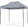 All Seasons Gazebos: Gazebo pop-up 3x2m completamente impermeabil - Grigio metallizzato