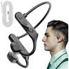 Generico Cuffie wireless a orecchio aperto, cuffie a conduzione ossea,Auricolare sportivo Blue Tooth impermeabile | Auricolari wireless resistenti al sudore per la corsa, l'arrampicata, la guida