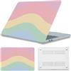 HLAAJJX Custodia Compatibile con MacBook Pro 13 2008-2012 (A1278) | Protezione Copertina Case in Plastic per MacBook Pro 13,3 Pollici Cover con CD-ROM, Arcobaleno