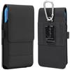 Gcepls - Custodia per cellulare in nylon con chiusura magnetica, con porta carte ID, custodia da cintura per iPhone 16 Pro Max, 15 Pro Max, Samsung Galaxy S24 Ultra, S23 Ultra, A13, A12, A42, A72 (L)