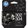 Ink Trader HP 302/304 - Cartuccia d'inchiostro nero B7RT7AE - inchiostro per DeskJet 2630 3630 3720 OfficeJet 3830 ENVY 4520 5030 - Confezione di riciclaggio inclusa