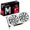 maxsun AMD Radeon RX 580 8GB 2048SP GDDR5 Computer Video Scheda Grafica GPU per PC Gaming 256-Bit DirectX 12 DVI, HDMI, DisplayPort Multi Monitor Extend (Bianco)