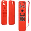 kwmobile Custodia Silicone Telecomando Compatibile con LG LG MR-25GA Magic 2026 Cover - Guscio Protettivo Telecomando Antiscivolo - Rosso