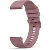Mugust Cinturino per Orologi da 20mm 22mm Gomma, Cinturini di Ricambio in Silicone con Rilascio Rapido, Impermeabile Cinturini in Morbida con Fibbia in Metallo per Uomo e Donna, Nero