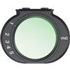 Potensic Filtro ND compatibile con drone Potensic Atom 2, solo per apertura F1.8, da ND 2 a ND 32, 5 livelli regolabili, accessori per obiettivo del drone