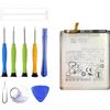 ERYNK EB-BG990ABY - Batteria di ricambio compatibile con Samsung Galaxy S21 FE SM-G990F, con set di attrezzi