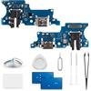 Extkry Connettore di Ricarica per Samsung Galaxy A07 4G Kit Riparazione | Porta di ricarica flat ricarica porta caricabatterie charging port microfono con kit di riparazione.