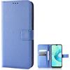 TIANYUE Custodia per Asus Zenfone 8/ZS590KS, Custodia Portafoglio, con [Supporto] [Carta Fessura] [Magnetica] Cover per Asus Zenfone 8/ZS590KS, Blu