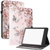 Ymyhyuxi Custodia per Kindle Paperwhite (2024), 7 pollici, custodia a libro in pelle di alta qualità con slot per schede, portapenne, supporto regolabile, diversi motivi decorativi, PSJ-L