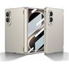 COQUE Custodia per telefono Galaxy Z Fold 8, Pellicola Protettiva Guscio Integrato Guscio Pieghevole All-Inclusive, Cover per telefono Samsung Galaxy Z Fold 8-Grigio titanio