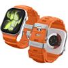 Spigen WBS2 Cinturino per Apple Watch Ultra 4/3/2/1, Series 12/11/10 | Cinturino in silicone con fibbia in metallo e design antisudore per sport e uso quotidiano per Apple Watch 49/46/45/44/42mm