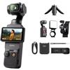 DJI Osmo Pocket 3, fotocamera per vlog con CMOS da 1'', 4K/120fps | stabilizzazione a 3 assi, messa a fuoco rapida, tracciamento di volti/oggetti, touchscreen ruotabile da 2, Youtube