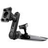 FABULETTA Supporto per tablet da auto, fessura CD, braccio regolabile, rotazione a 360°, per smartphone, tablet, per schermo Carplay, presa sicura, nero