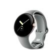 Google Pixel Watch, smartwatch Android con monitoraggio dell'attività Fitbit, fitness e monitoraggio del sonno con cardiofrequenzimetro, 41 mm (cassa dorata con cinturino Hazel Active)