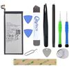 OnlyTech - Batteria di ricambio premium per Samsung Galaxy S7 Edge (SM-G935F) - 3600mAh - Qualità identica a EB-BG935ABE con kit di riparazione 10 strumenti