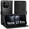 Simpeak Cover Compatibile per Xiaomi redmi note 17 Pro 5G | Custodia Compatibile con Xiaomi redmi note 17 Pro in Pelle PU Portafoglio con Supporto[Supporto Stand] [Chiusura Magnetica]