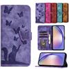 TEDTIKJT Cover Compatibile con Samsung Galaxy A23/Galaxy M23 5G/Galaxy M13 4G Custodia Pelle PU Flip Portafoglio con Slot per Schede Custodia Protettiva Magnetica Custodia-Viola