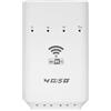 Butyge CPE Router 4G 5G Wireless WiFi con slot per scheda SIM, LTE WiFi 6 Smart 1 porta di rete, amplificatore di segnale di accesso, spina UE