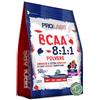 EUROSUP PROLABS- Bcaa Aminoacidi Ramificati Polvere 8.1.1, Amminoacidi 100% Veg con Vitamina B6, B1, L-Leucina (8 parti) Crescita e Recupero Post Intra Pre Workout, Integratore Sportivi, Frutti di Bosco, 500g