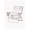 Business & Pleasure Sedia a sdraio da giardino Penny - Bianco