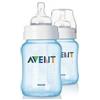 Philips Avent Avent Biberon da 260 ml per Bambini 1M+ Colore Azzurro 2 Pezzi