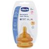 Chicco Tettarella Well Being 2 Mesi+ Medium Lattice 2 Pezzi