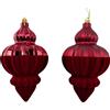 MERCURY PENDENTE DOUBLE BORDEAUX IN PLAS 97316