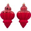 MERCURY PENDENTE DOUBLE ROSSO IN PLASTIC 97132