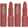 ASTRA Make-UP Lip Creamynal - Rossetto Cremoso Tonalità 06 Clark: Nude Biscotto Medio 2x1 St