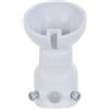 TOMETURE Supporto di montaggio per ventilatore da soffitto inclinato: adattatore per ventola ad alta resistenza fino a 45 gradi per installazione angolare, funziona con soffitti