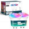 Linkind Lampadina Smart GU10 Matter RGBTW 4,8W 400lm CRI90+ 2 Pezzi | 1800‑6500K, 1‑100% Dimmerabile, 16M colori, sincronia musicale, 40°. Compatibile Alexa‑Apple‑Google‑SmartThings