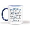 HALUMI Tazza di buon compleanno - Tazza originale umorismo Rigolo prodotta 70 anni fa - idea regalo divertente per uomo donna amica amica famiglia Collega papà mamma - tazza ceramica bicolore 330 ml